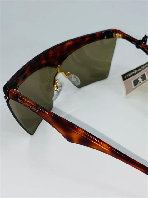 ysl tortoise shell sunglasses